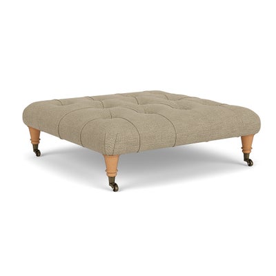 Foot Stool - Apple - Rustic Weave