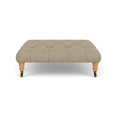 Foot Stool - Apple - Rustic Weave