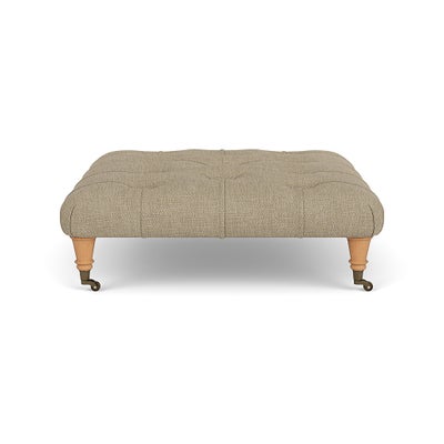 Foot Stool - Apple - Rustic Weave