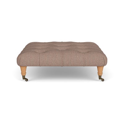 Foot Stool - Autumn Mix - Textured Weave