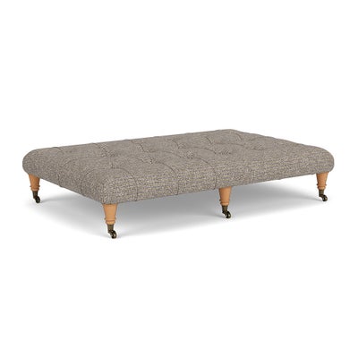 Foot Stool - Shoreline Mix - Textured Weave
