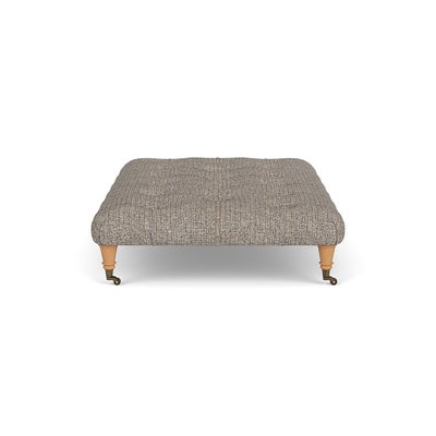 Foot Stool - Shoreline Mix - Textured Weave