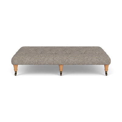Foot Stool - Shoreline Mix - Textured Weave
