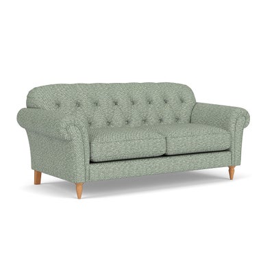 3 Seater - Lake - Herringbone Weave