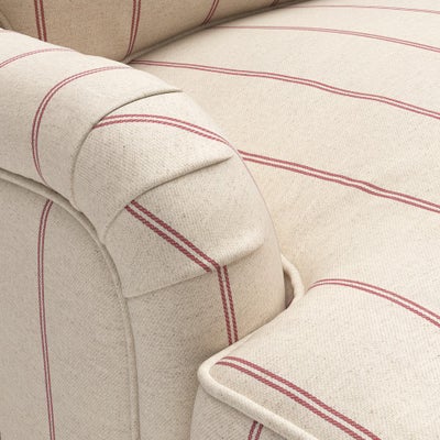 4 Seater - Raspberry - Compton Stripe