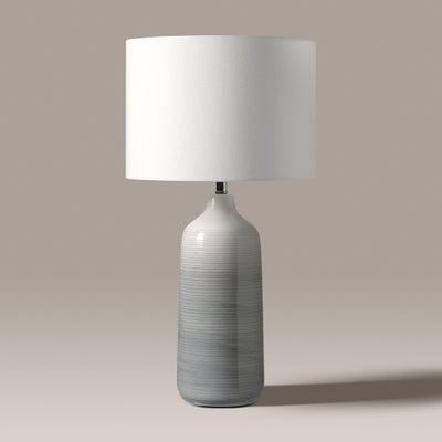 Wilby Ombre Ceramic Table Lamp - Blue and Grey