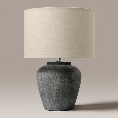 Briary Grey Table Lamp