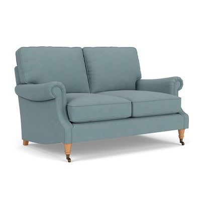 Large 2 Seater - Sky blue - House linen mix