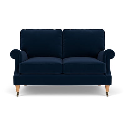 Large 2 Seater - Deep blue - Matt Velvet
