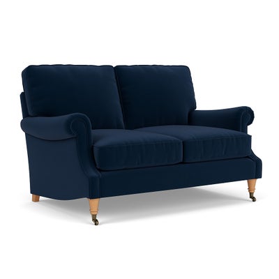 Large 2 Seater - Deep blue - Matt Velvet