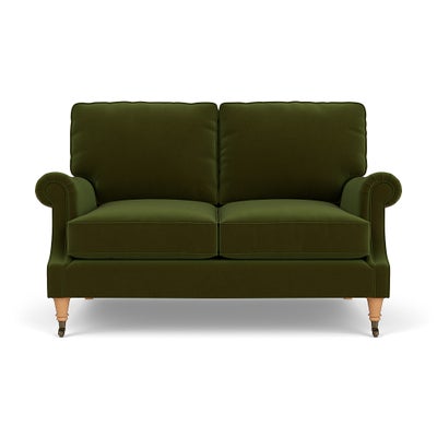 Large 2 Seater - Forest Green - Matt Velvet