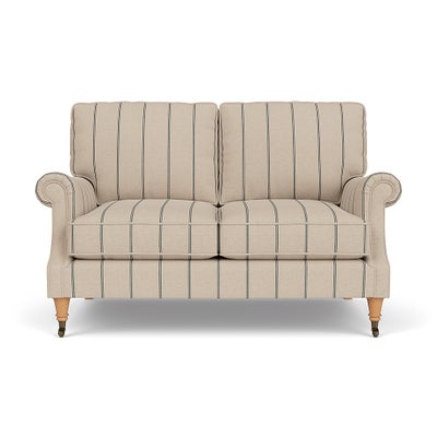 Large 2 Seater - Charcoal - Compton Stripe