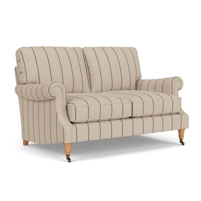 Large 2 Seater - Charcoal - Compton Stripe