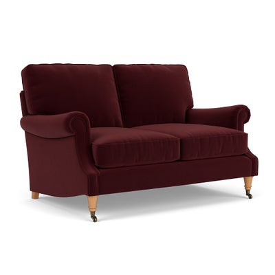 Large 2 Seater - Dark Rosehip - Matt Velvet
