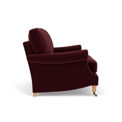 Large 2 Seater - Dark Rosehip - Matt Velvet