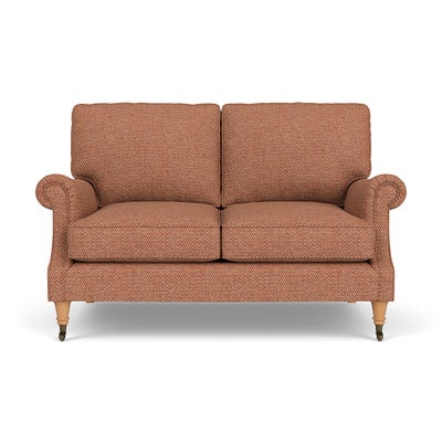 Large 2 Seater - Brick - Herringbone Weave