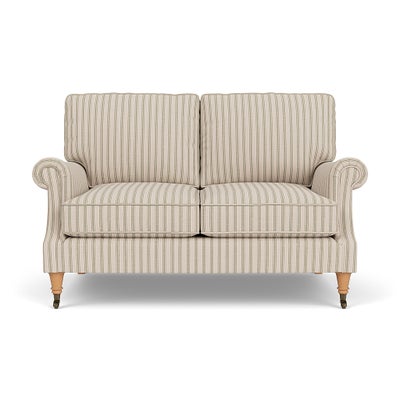 Large 2 Seater Sofa - Sage - Kingham Stripe