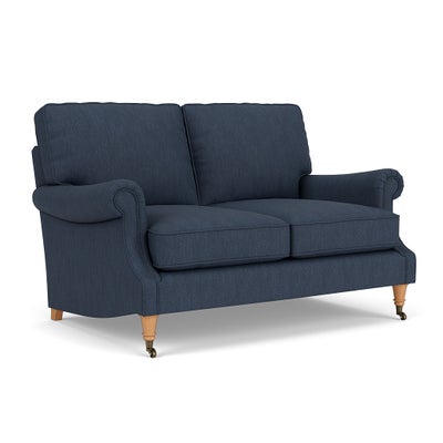 Large 2 Seater - Indigo - Luxury Italian Linen