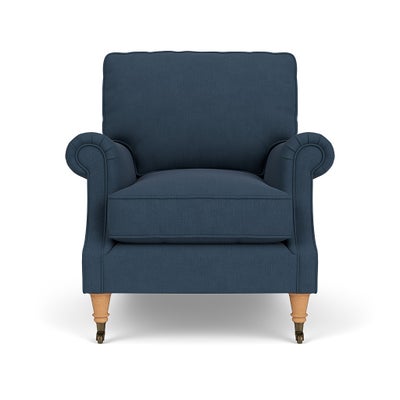 Armchair - Indigo - House linen mix