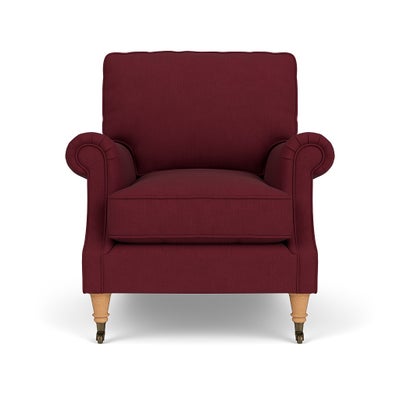 Armchair - Rosehip - House linen mix