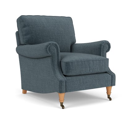 Armchair - Teal - Eco Chenille