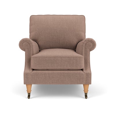 Armchair - Dusky Rose - Eco Chenille