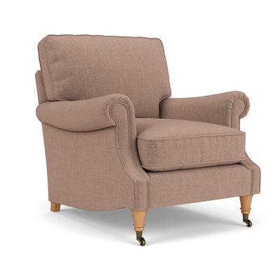 Armchair - Dusky Rose - Eco Chenille