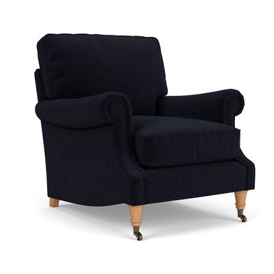 Armchair - Ink - Eco Chenille