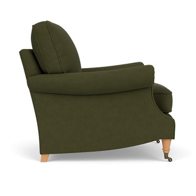 Armchair - Forest Green - House Linen Mix