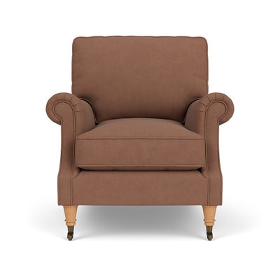Armchair - Dusky Blush - House Linen Mix