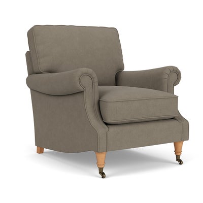 Armchair - Mid Grey - House Linen Mix