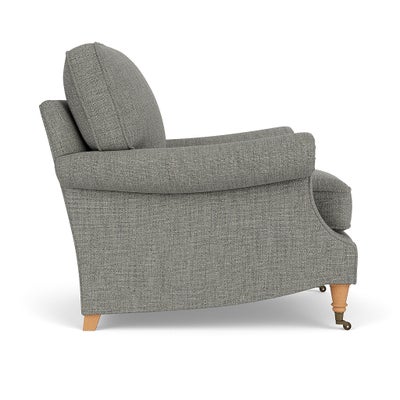 Armchair - Grey marl - Rustic weave