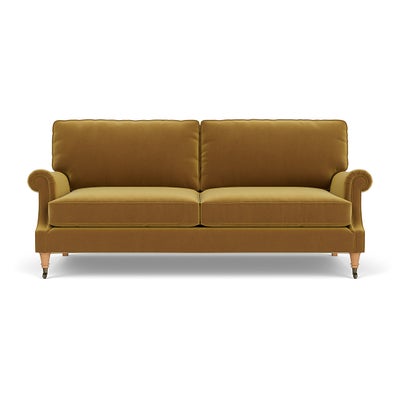 4 Seater - Mustard - Matt Velvet