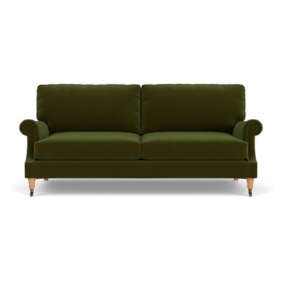 4 Seater - Forest Green - Matt Velvet