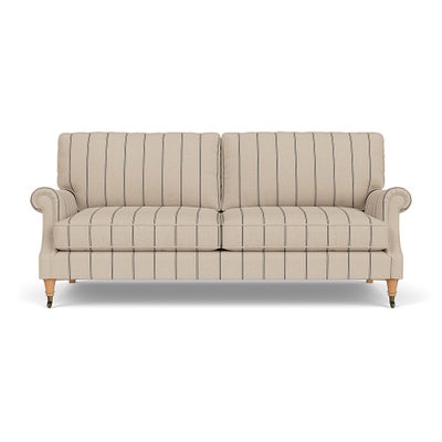 4 Seater - Charcoal - Compton Stripe