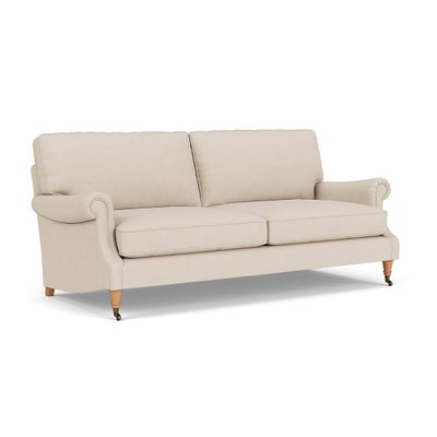 4 Seater - Lily White - House Linen Mix