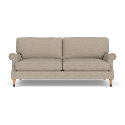 4 Seater - Natural - Herringbone Weave