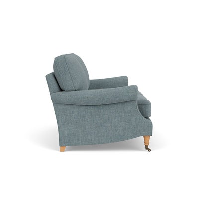 3 Seater - Teal marl - Rustic weave