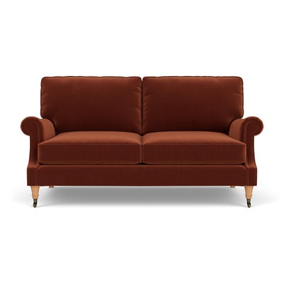 3 Seater - Brick - Matt Velvet