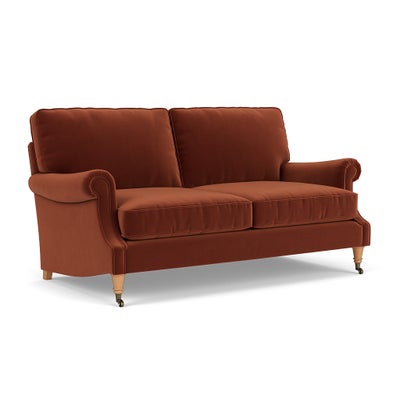 3 Seater - Brick - Matt Velvet