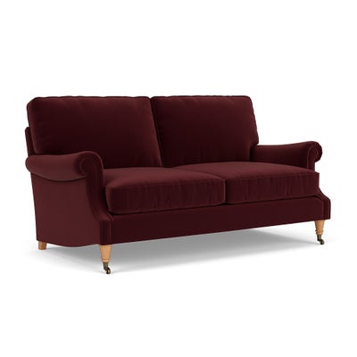 3 Seater - Dark Rosehip - Matt Velvet