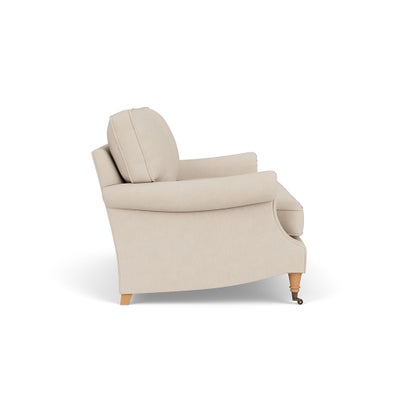 3 Seater - Lily White - House Linen Mix