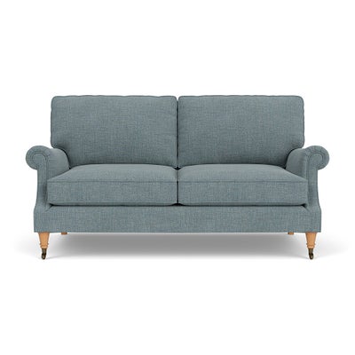3 Seater - Teal marl - Rustic weave