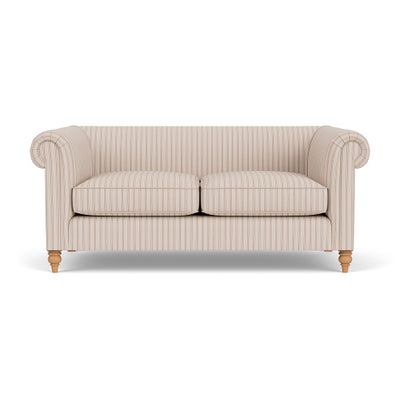 3 Seater Sofa - Flax - Kingham Stripe