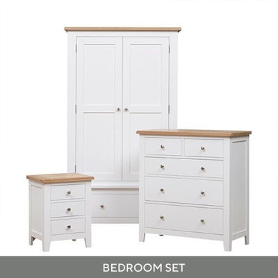 Double Wardrobe Bedroom Set