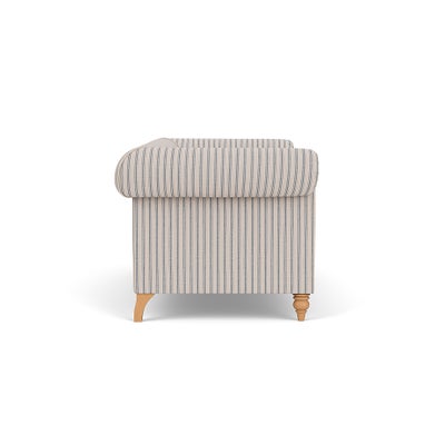 3 Seater - Indigo - Kingham Stripe