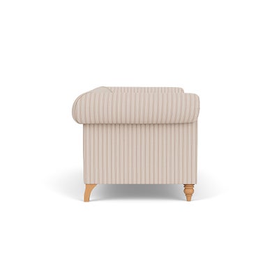 3 Seater - Flax - Kingham Stripe
