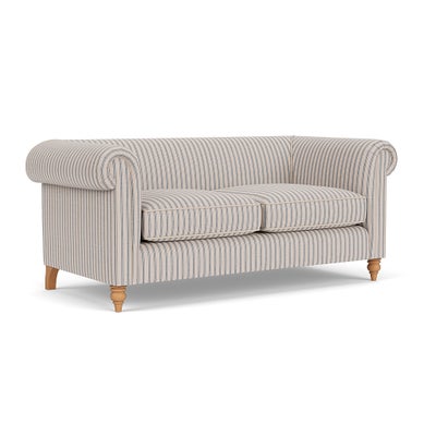 3 Seater - Indigo - Kingham Stripe