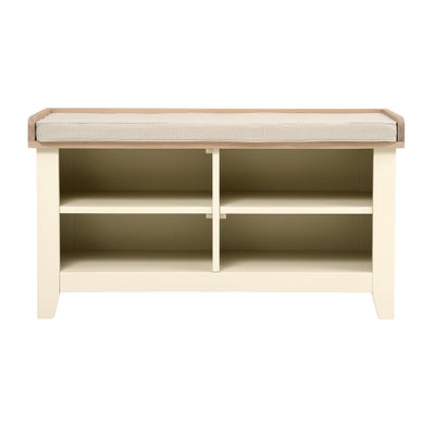 Open Shoe Storage Bench