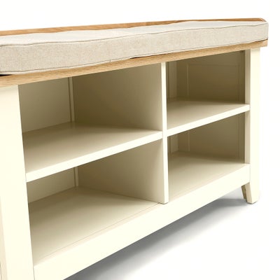Open Shoe Storage Bench